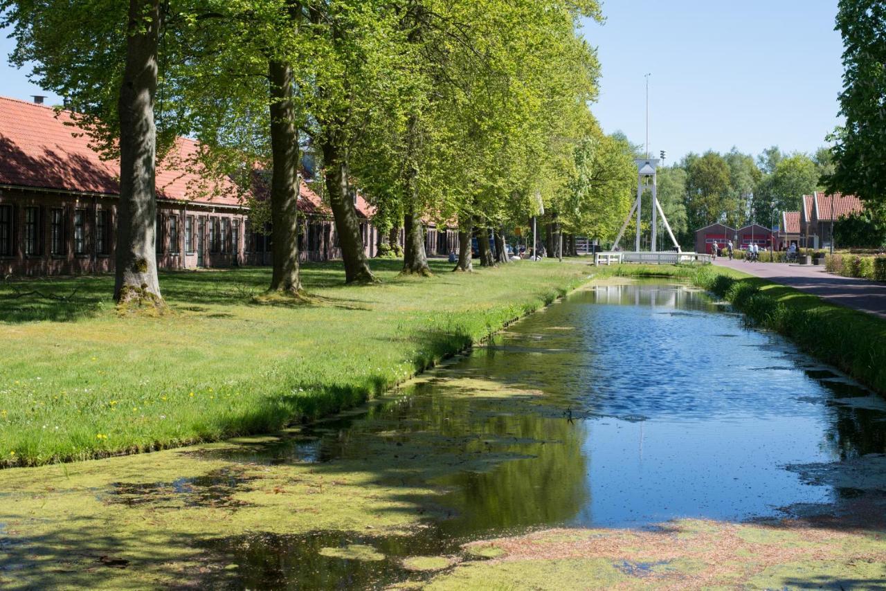 4P Chalet Tolve Met 4 Fietsen Vlakbij Natuurgebieden Drents Friese Wold, Fochteloerveen En Gevangenisdorp Veenhuizen Oosterwolde  Exteriör bild