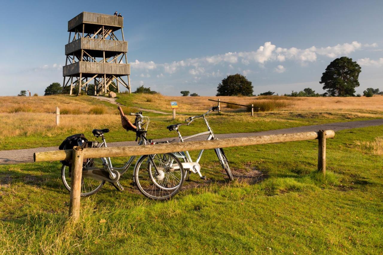 4P Chalet Tolve Met 4 Fietsen Vlakbij Natuurgebieden Drents Friese Wold, Fochteloerveen En Gevangenisdorp Veenhuizen Oosterwolde  Exteriör bild